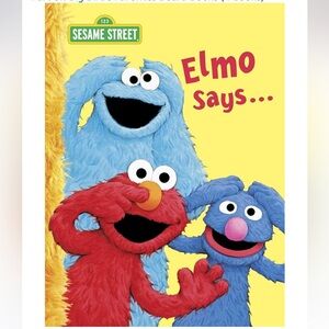 Sesame Street Elmo and Friends Board Book - Elmo Says